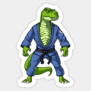 Jiu-Jitsu T-Rex Dinosaur Sticker